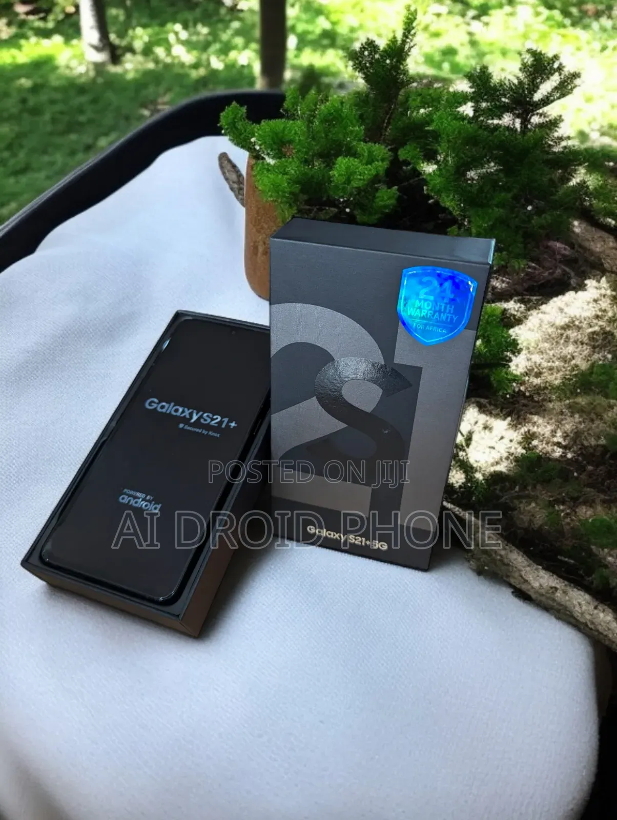 New Samsung Galaxy S21+ 5G 128 GB Black