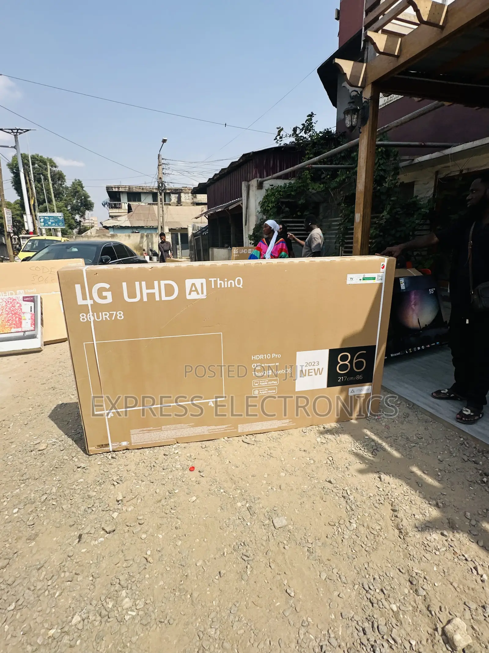 Airslim Ultra Sleek Uhd Smart Lg 86”Ur78000