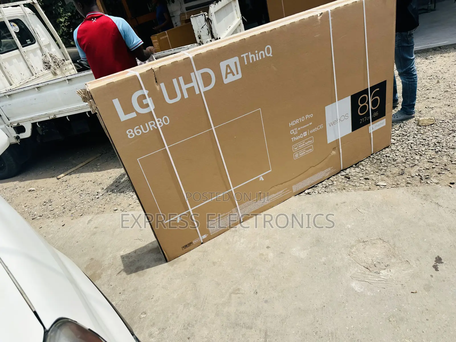 100% Pure Uhd Smart Lg 86”Ur78000