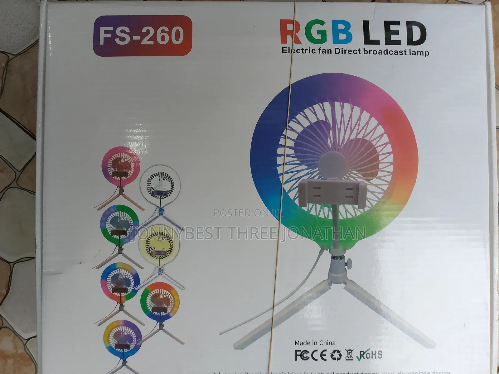 Fan Ring Light