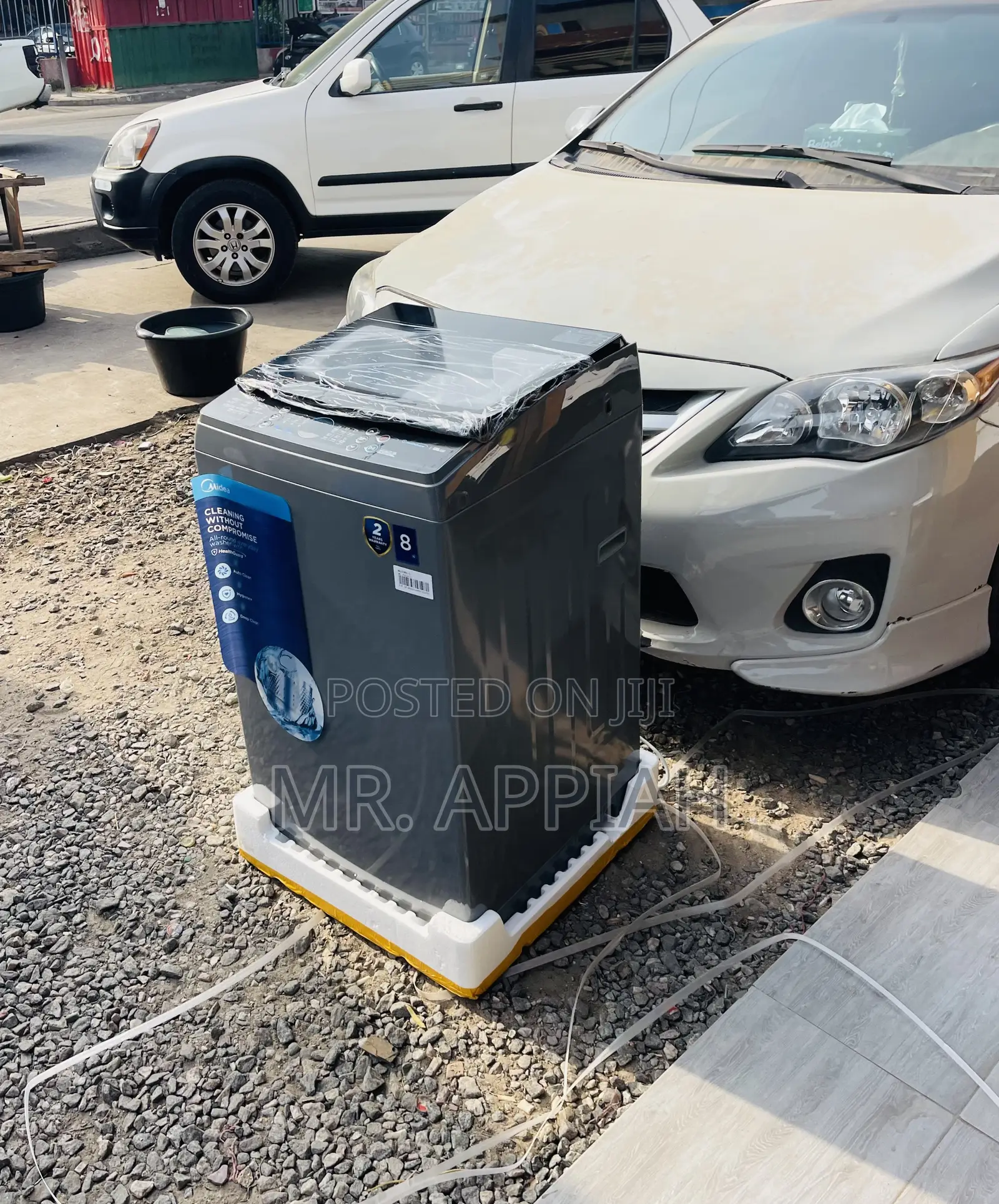 Best Midea 8kg Fully Automatic Electric Washing Machine.