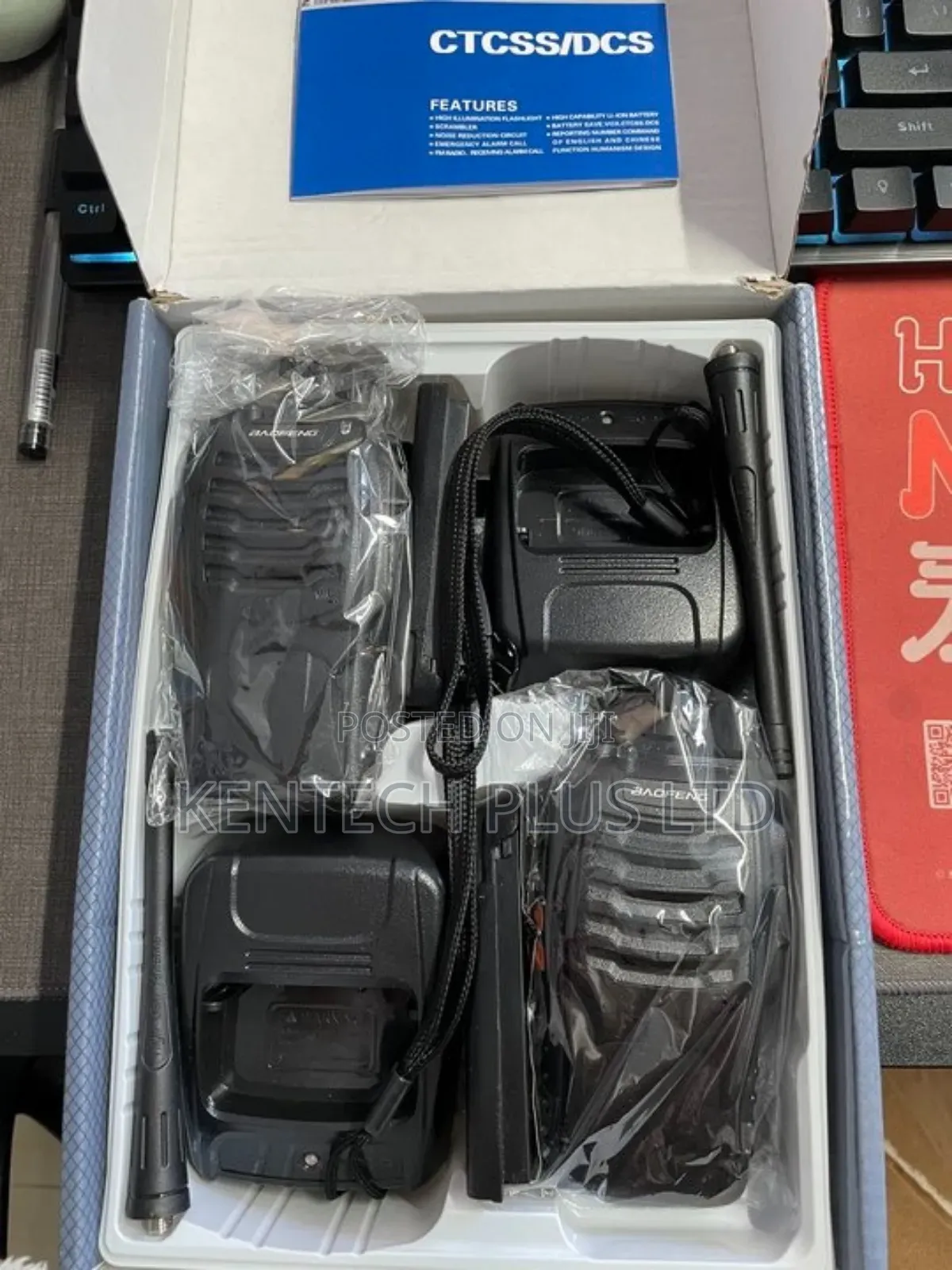 Walkie-Talkie Bf 888s 2in1