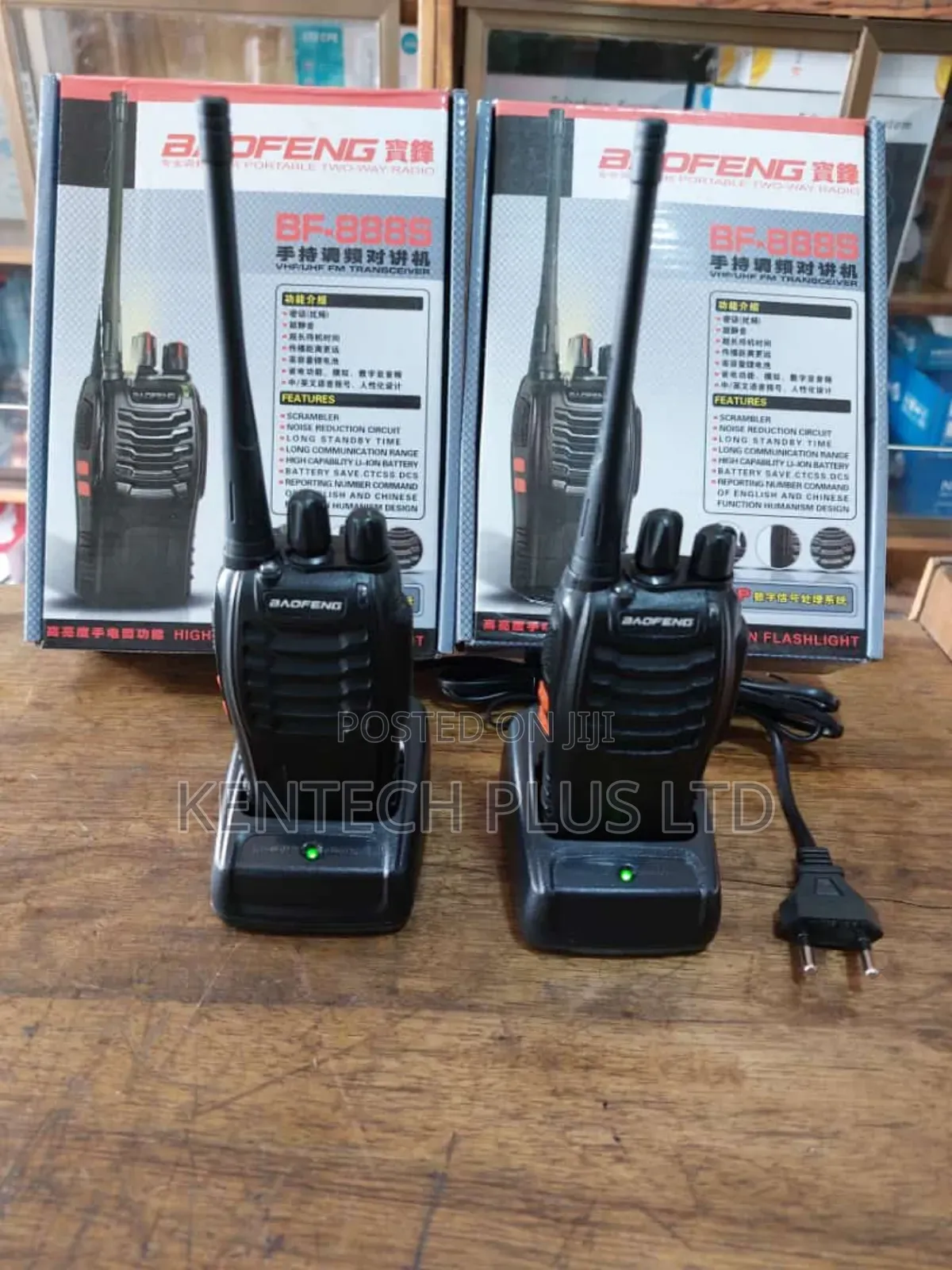 Walkie-Talkie Bf 888s 2in1