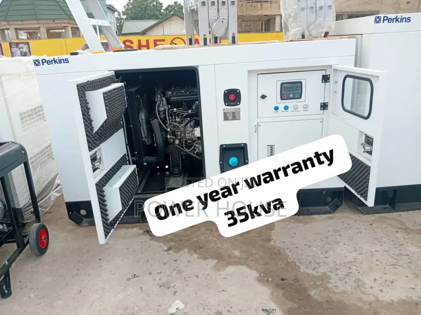 Hunky 35kva Perkins Diesel 30000watts Silent Generator 35kva