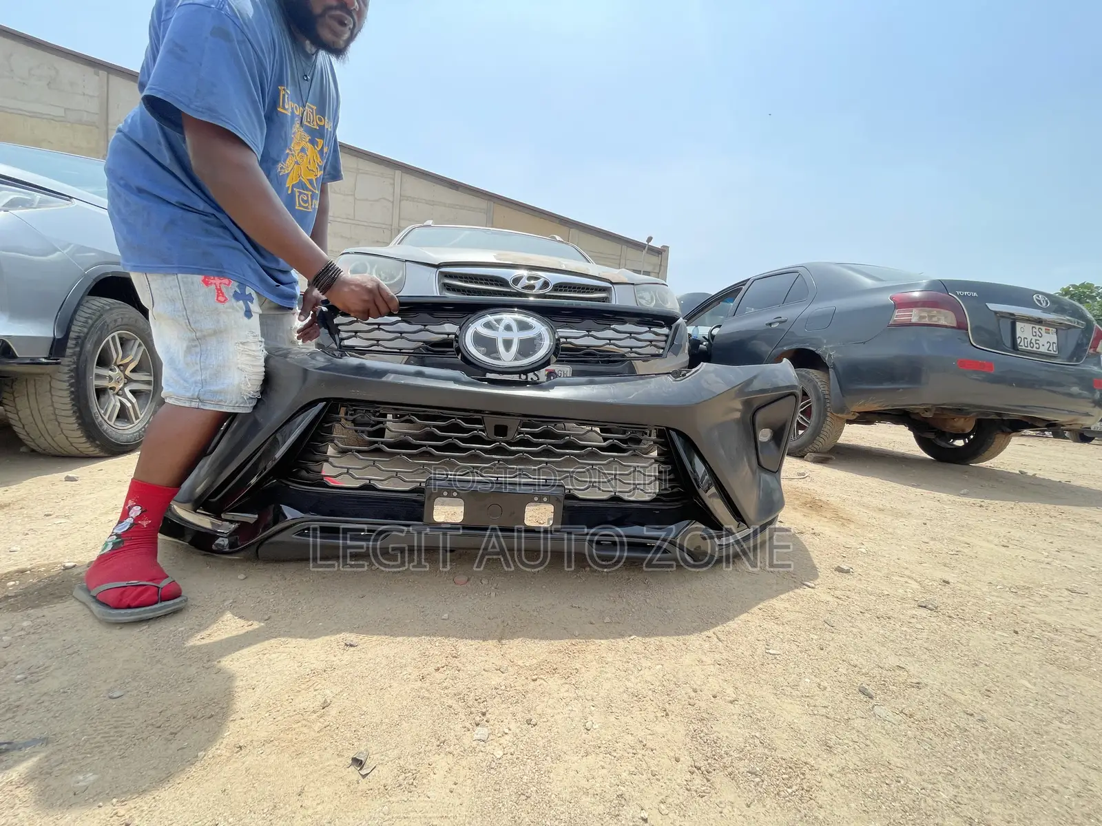 Toyota Fortuner 2021,2023,2022, Front Bumper Complete