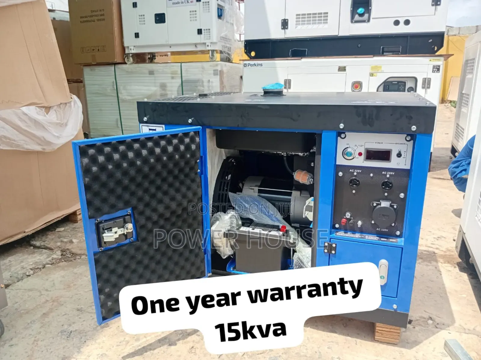 Wholesome Perkins Diesel 15kva 13000watts Generator Silent