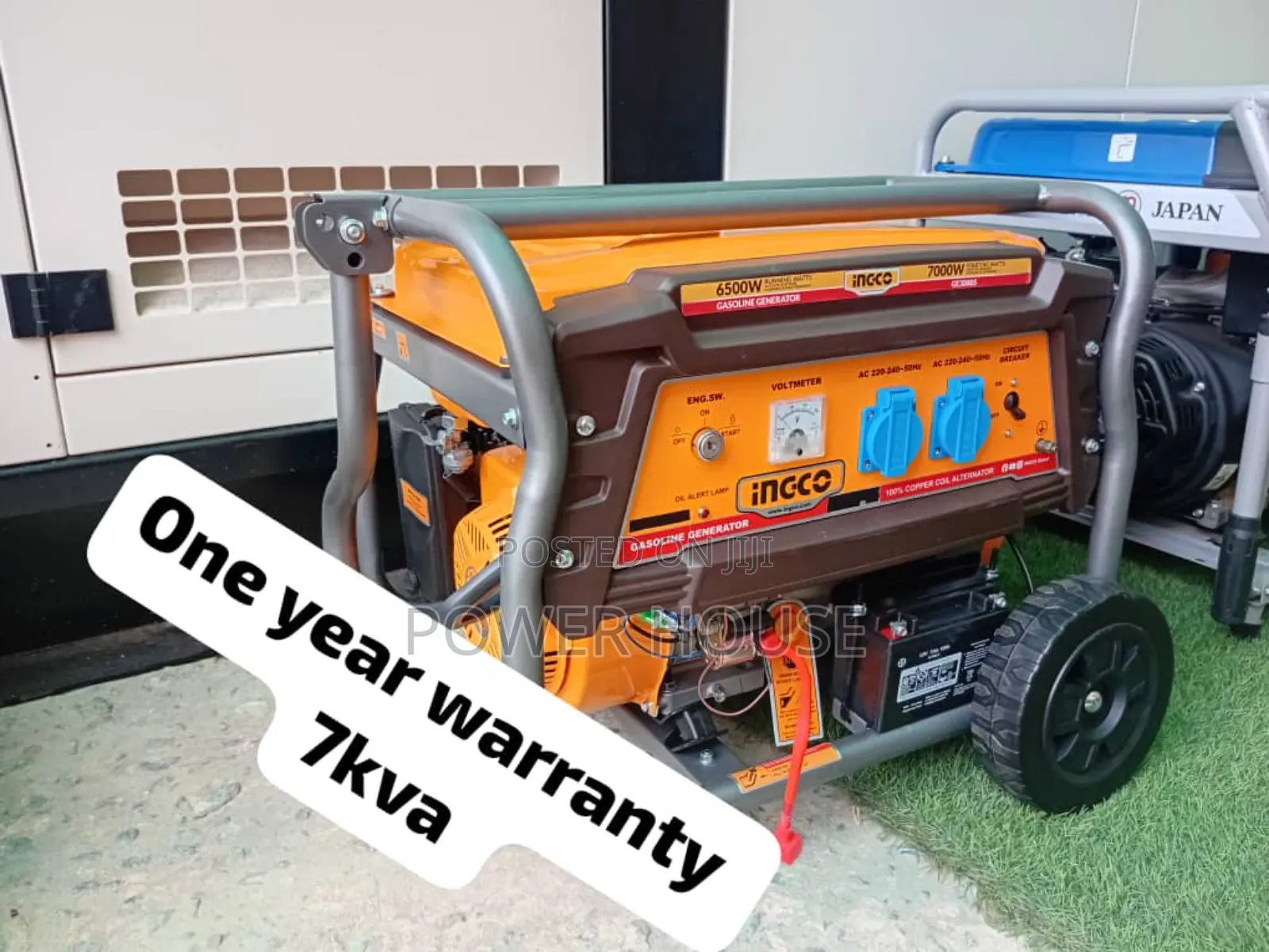 Excellent Ingco 7kva 7000watts Petrol Generator Easy Movable