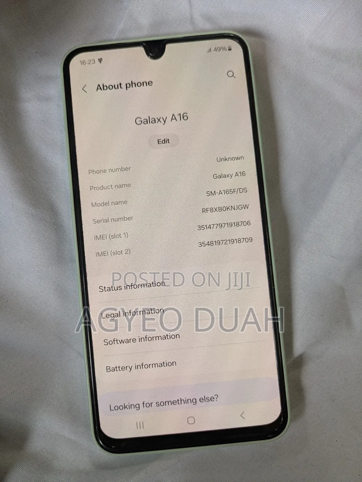 Samsung Galaxy A16 128 GB Green