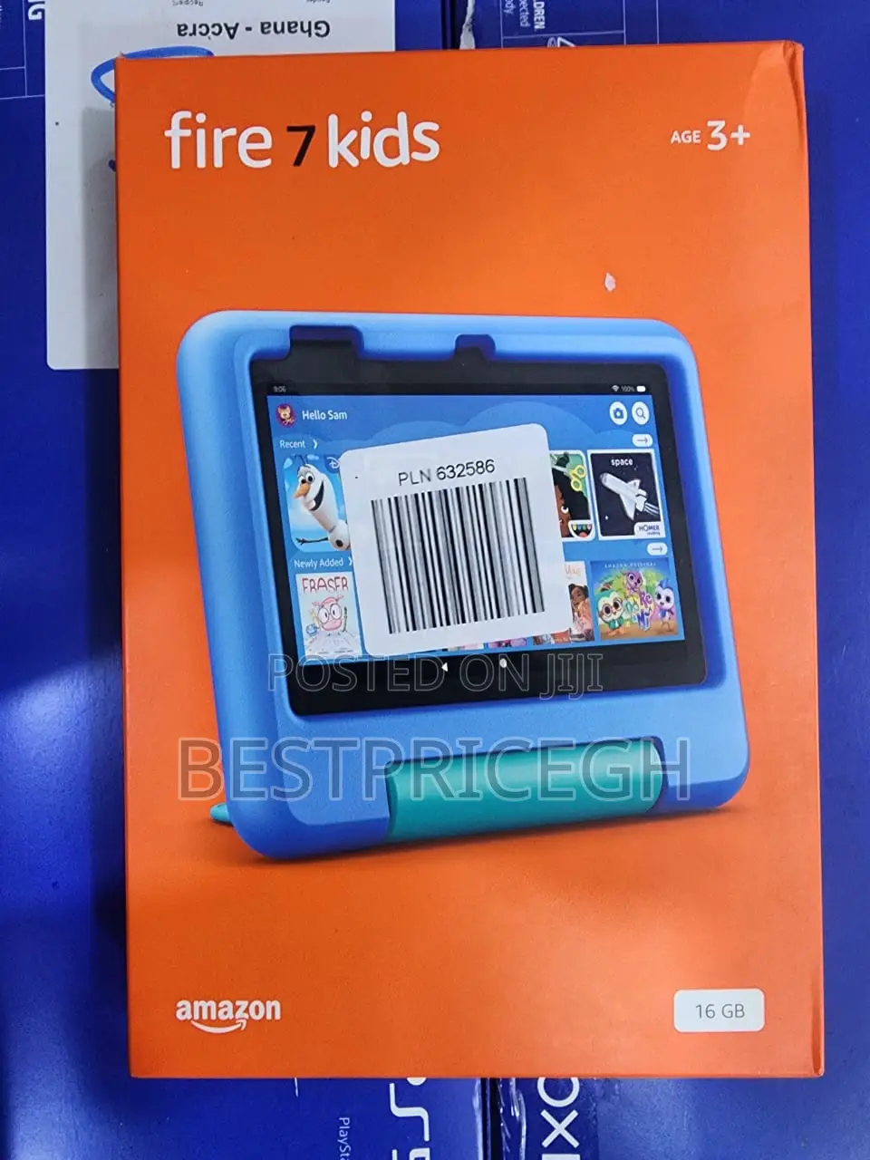 New Amazon Fire 7 Kids Edition 2022 16 GB Blue