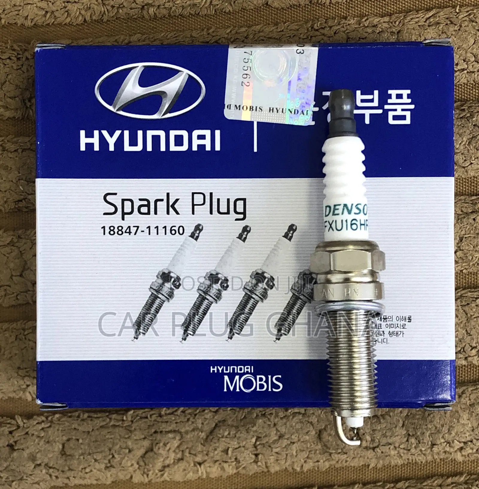 Hyundai Denso Fxu16hr11 14/16 Long Spark Plug