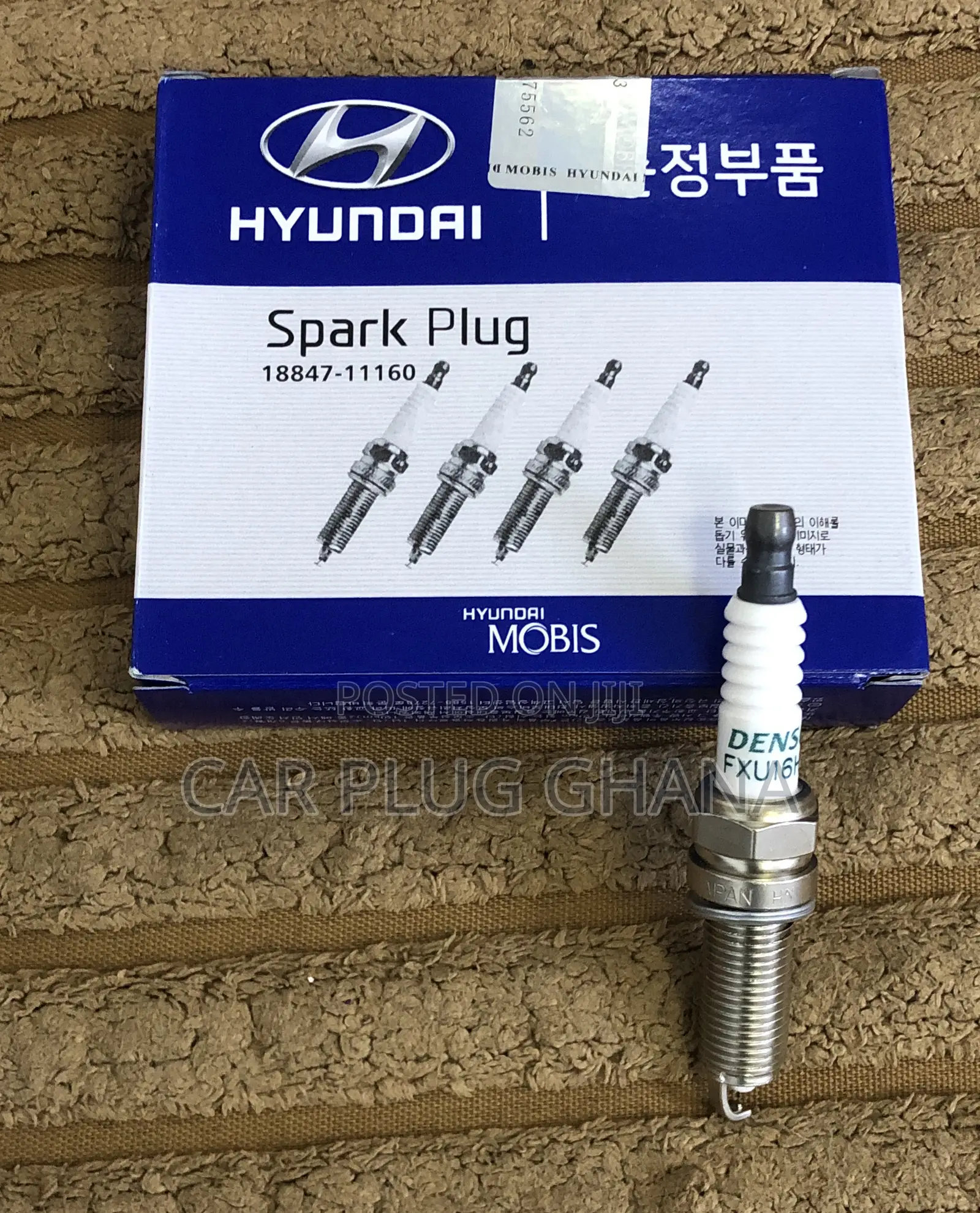 Hyundai Denso Fxu16hr11 14/16 Long Spark Plug