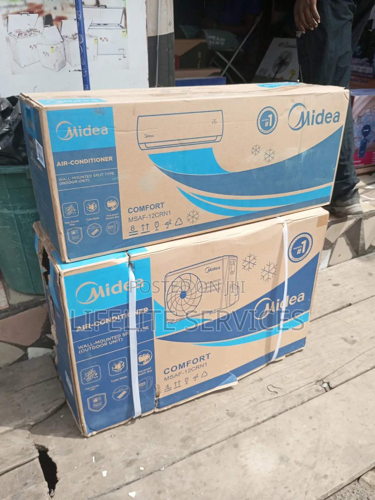 1.5 Hp Air Conditioner Midea(Turbo Mode)