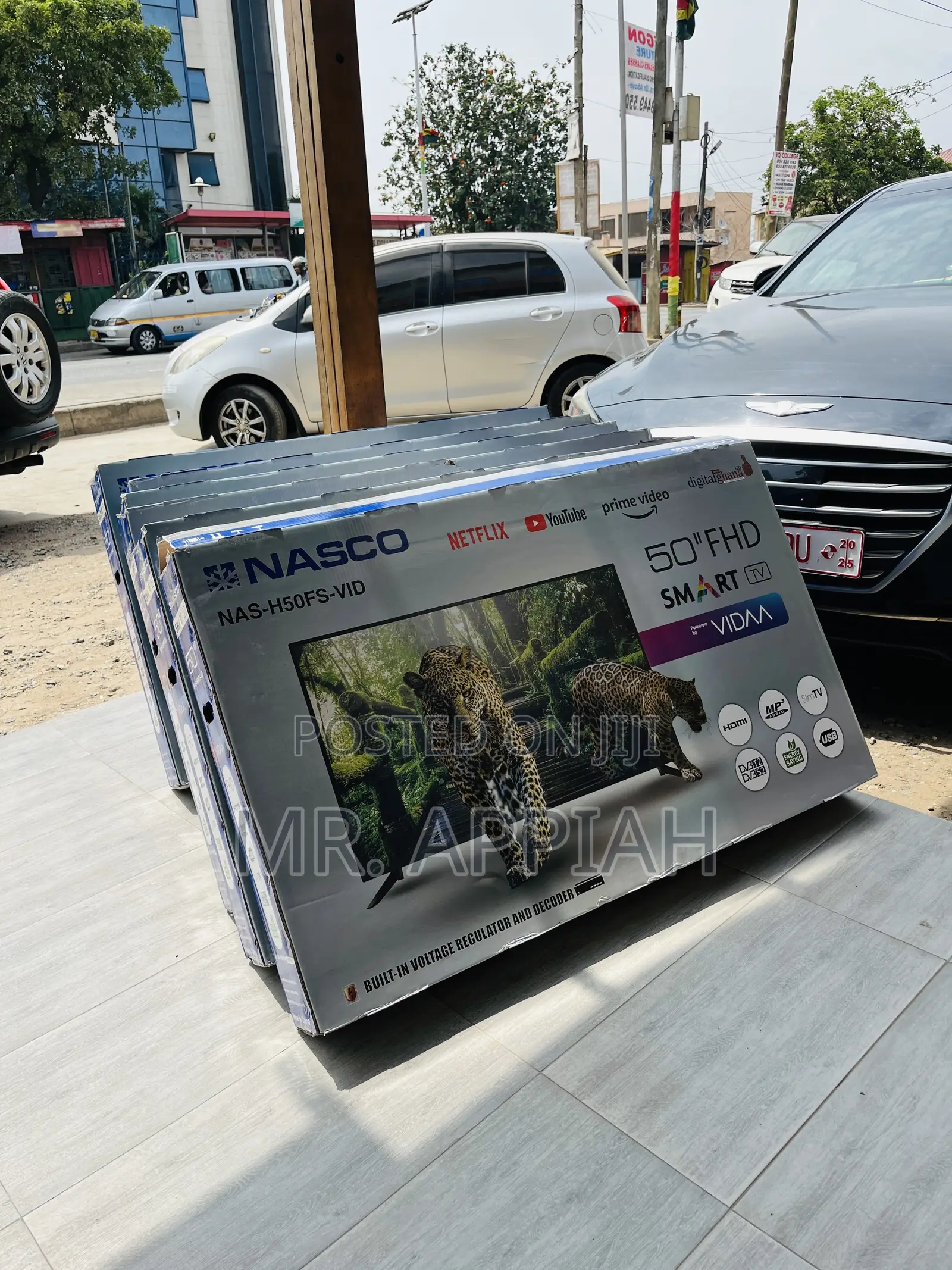 50 Inch Digital Satellite Smart Screen Nasco Television.