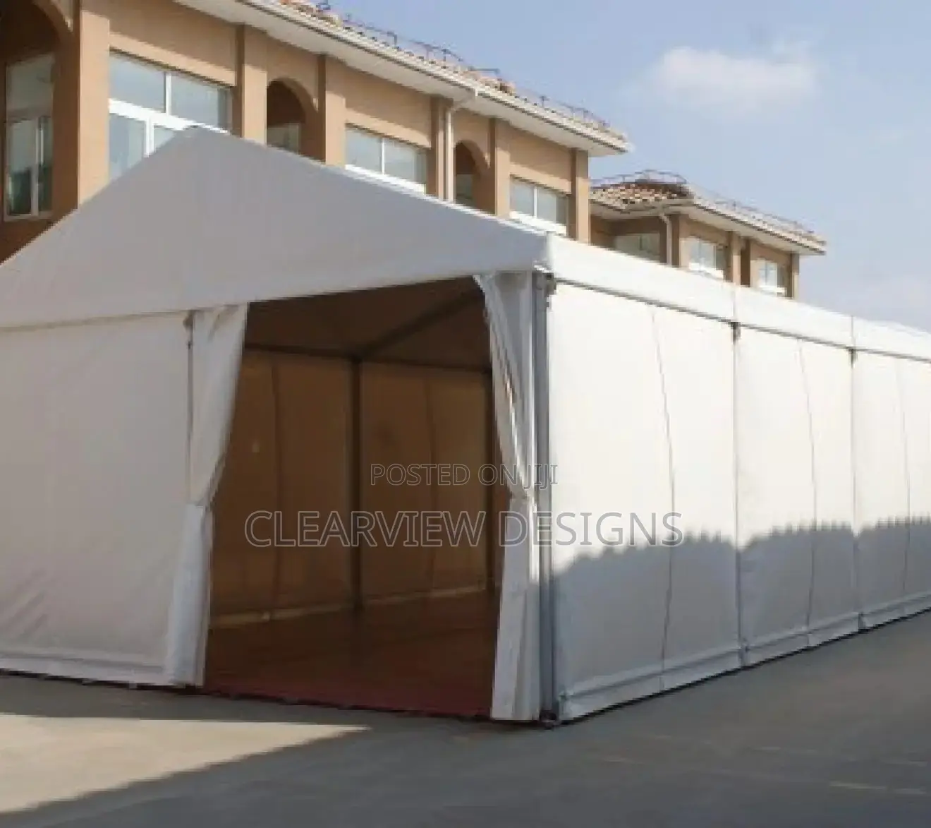 Heavy Duty Fabricated Tent - Reliable Shelter