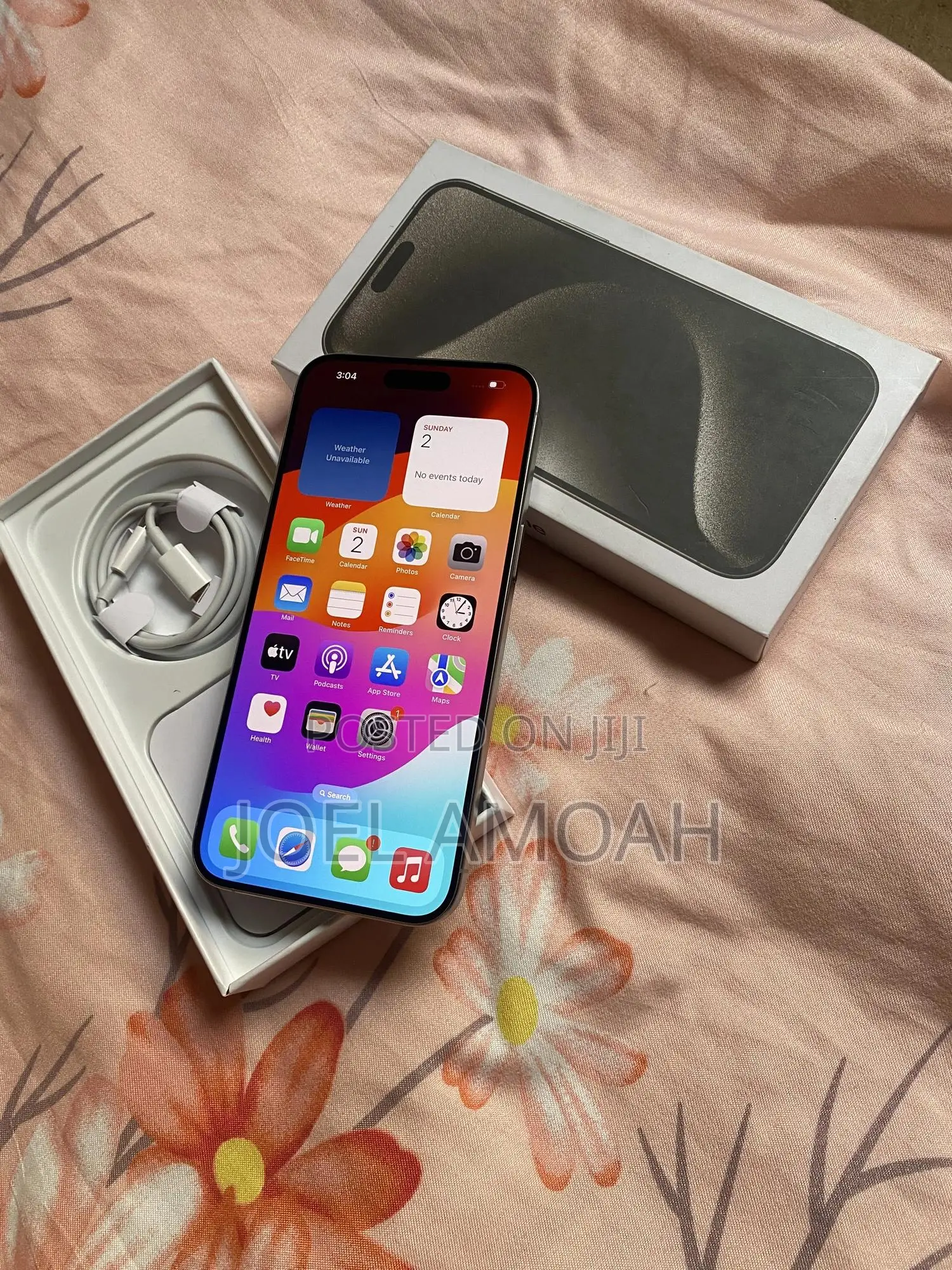 Apple iPhone 15 Pro Max 256 GB Silver