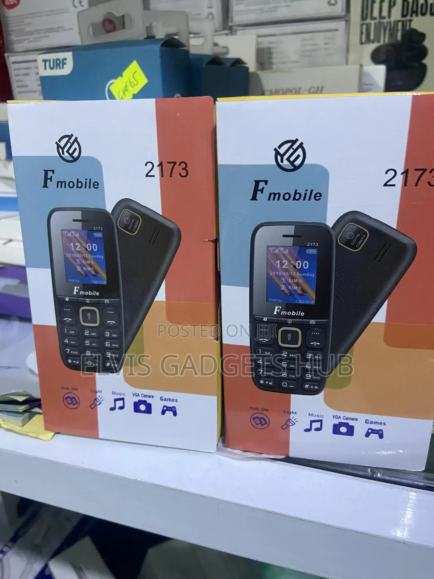 New Itel it2173 Black