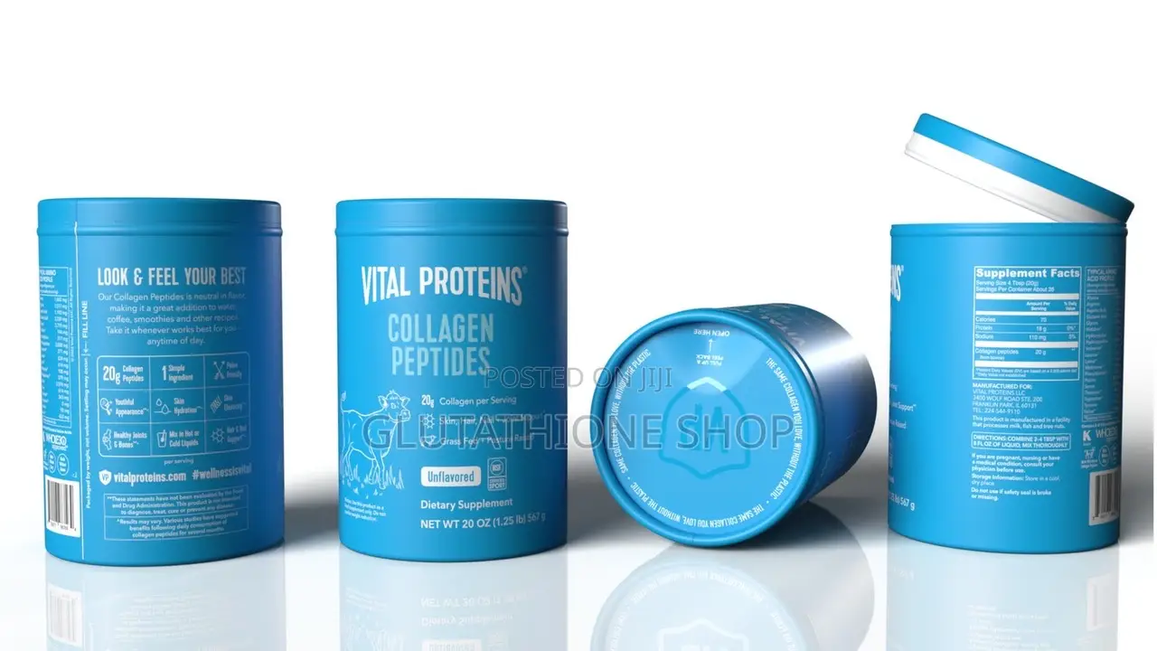 New Vital Proteins Collagen Peptides Unflavored Supplement