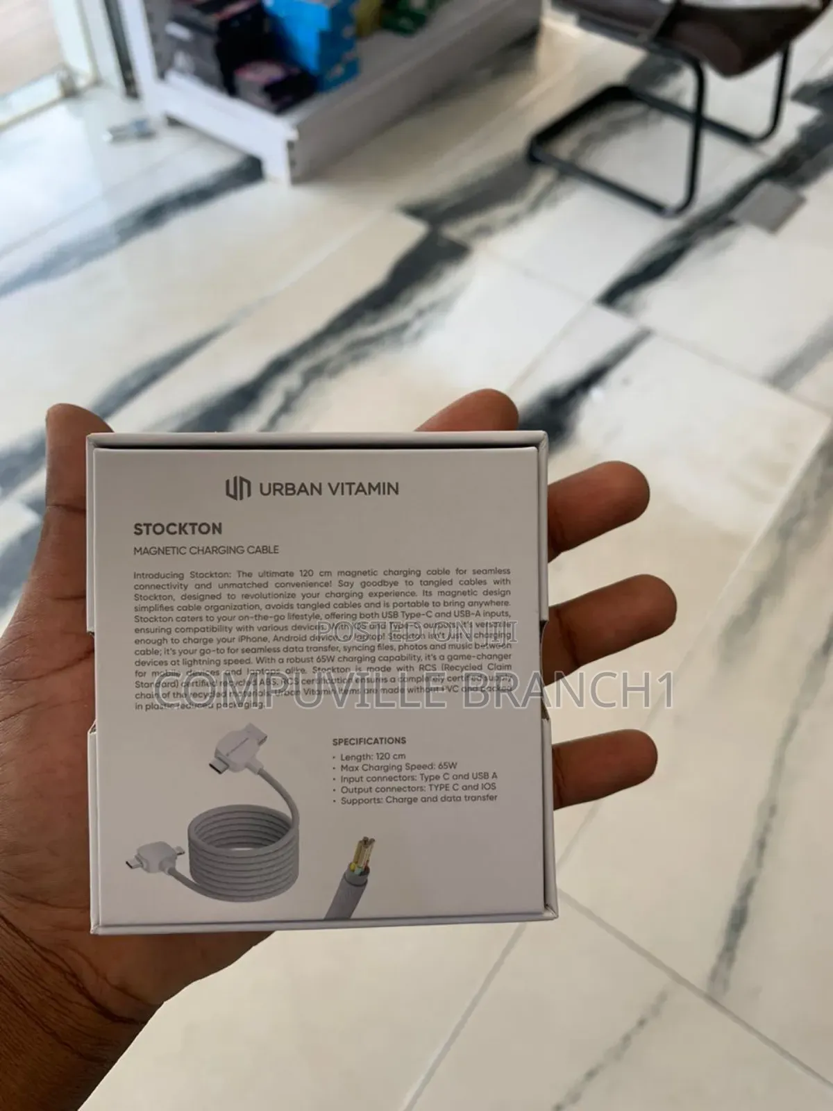 Urban Vitamin Stockton Magnetic Charging Cable