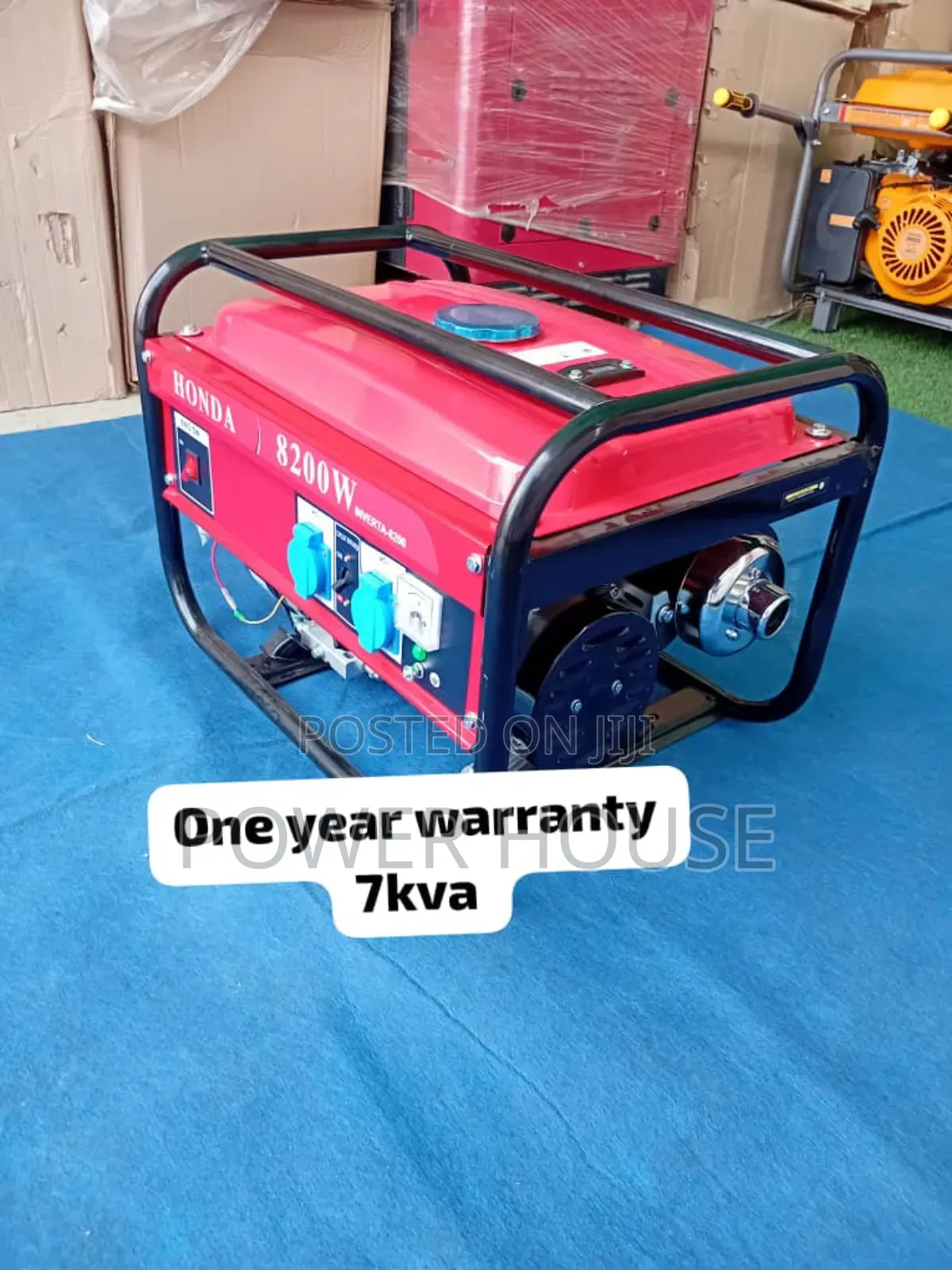 Rated Honda 7kva 8200watts Petrol Generator Honda 7kva