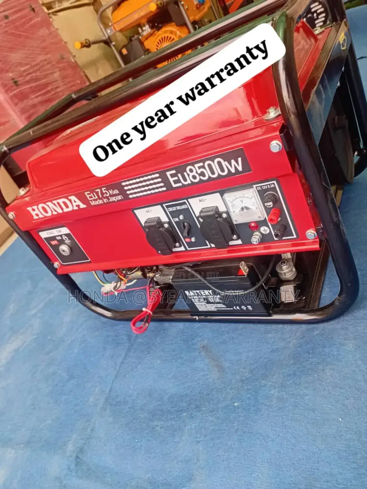 Powerful Generator Honda 7.5.