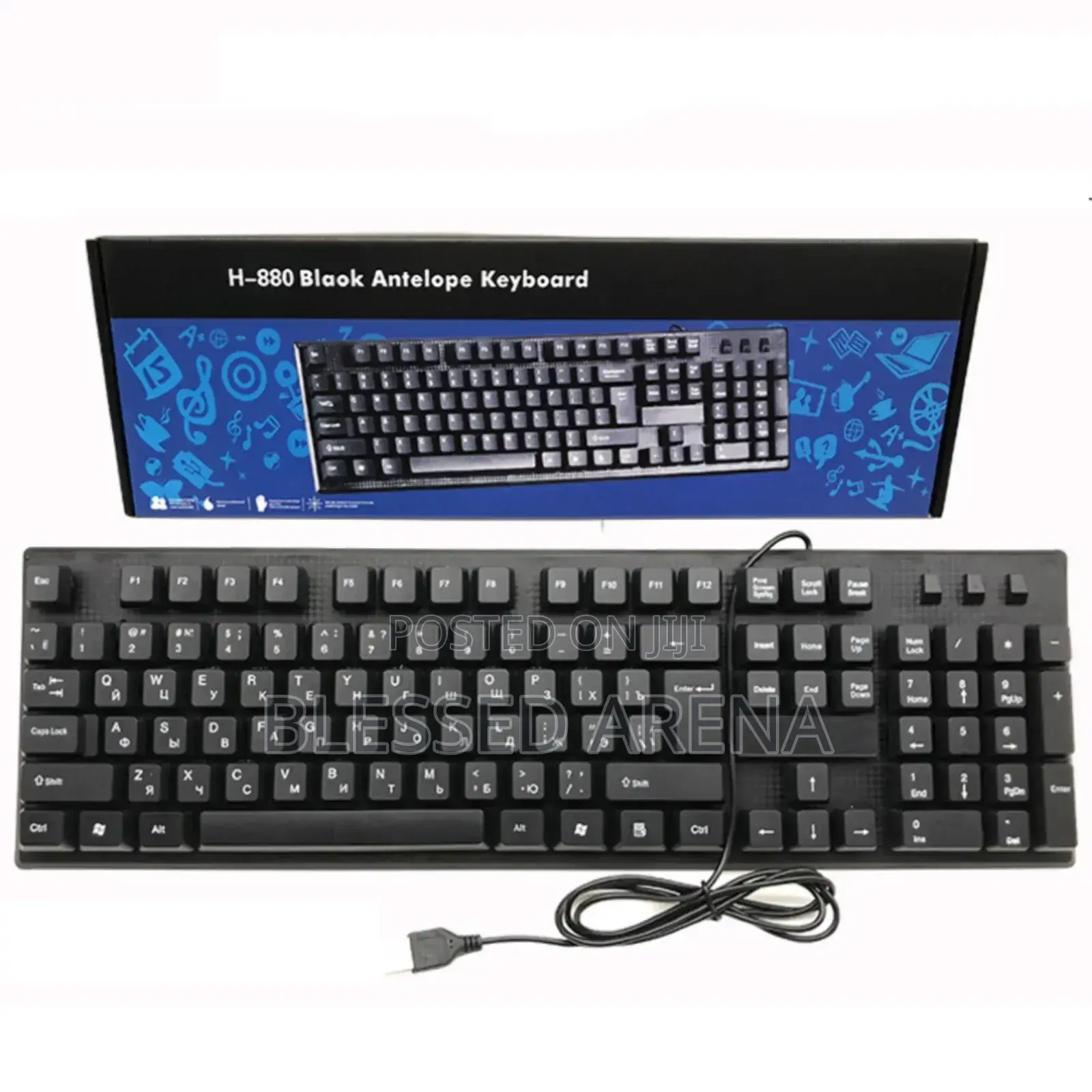 H880 Black Antelope Keyboard