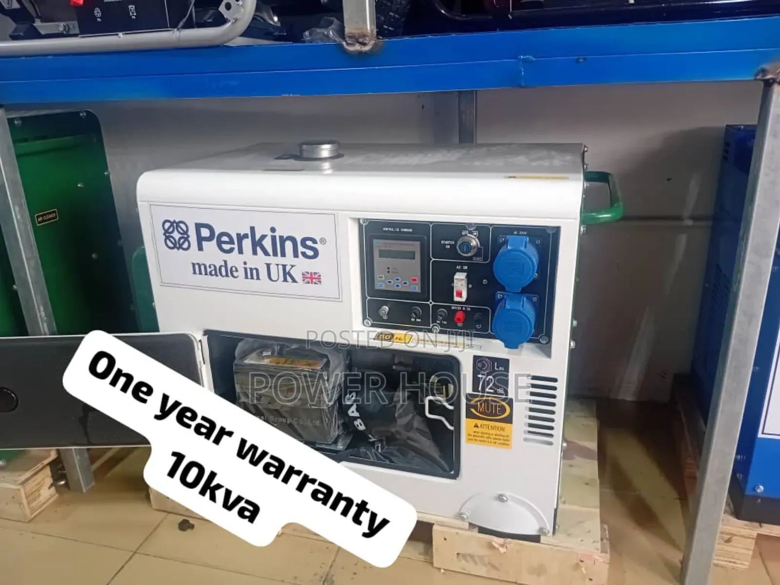 Sublime Perkins 10kva Silent Diesel 13000watts Generator