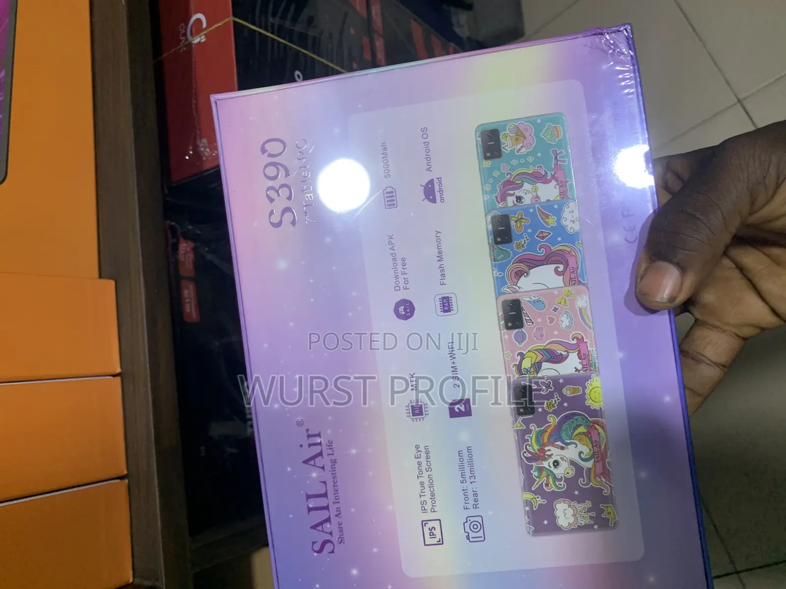New Tablet 128 GB Blue