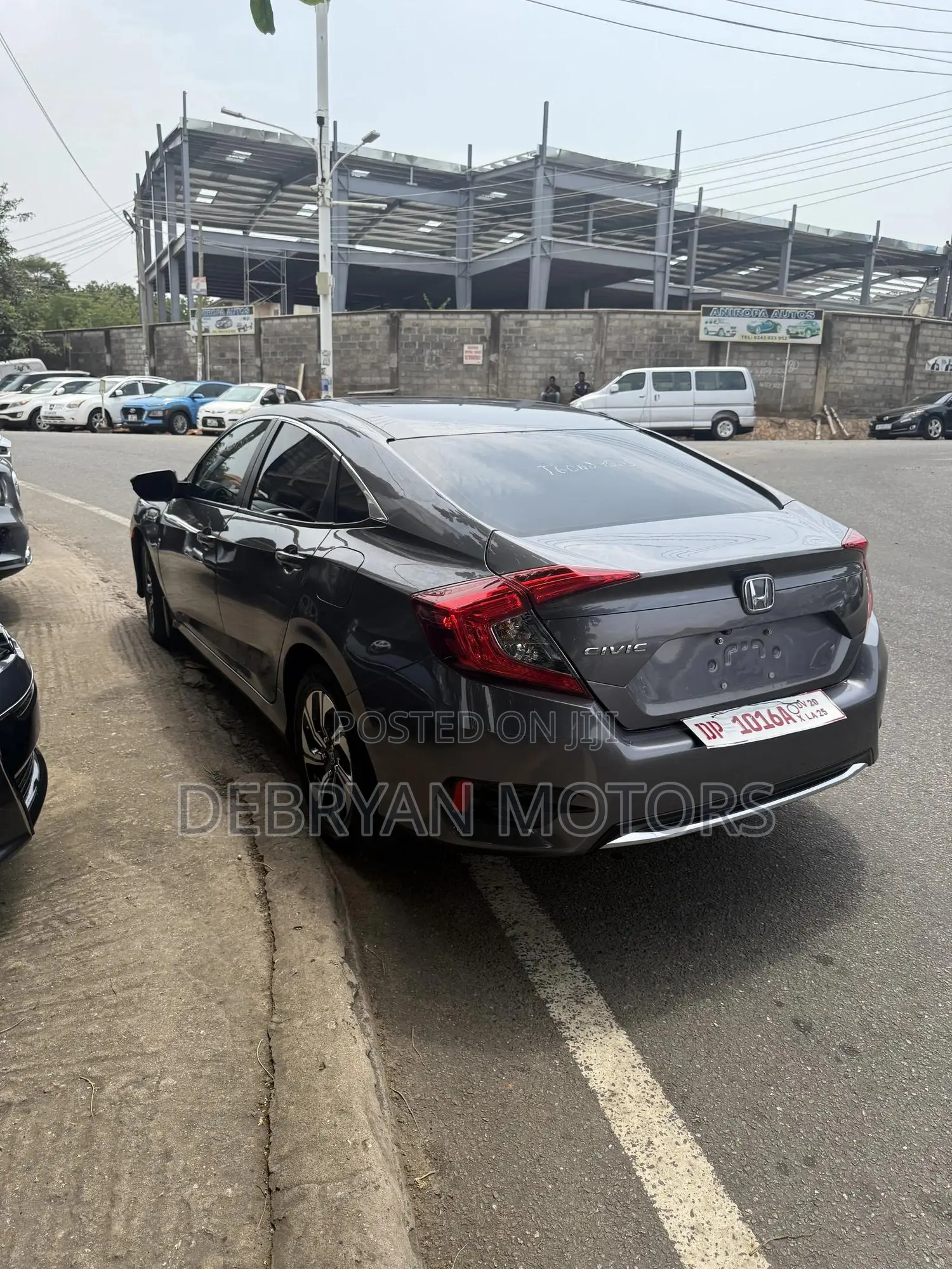 Honda Civic EX Sedan 2019 Gray
