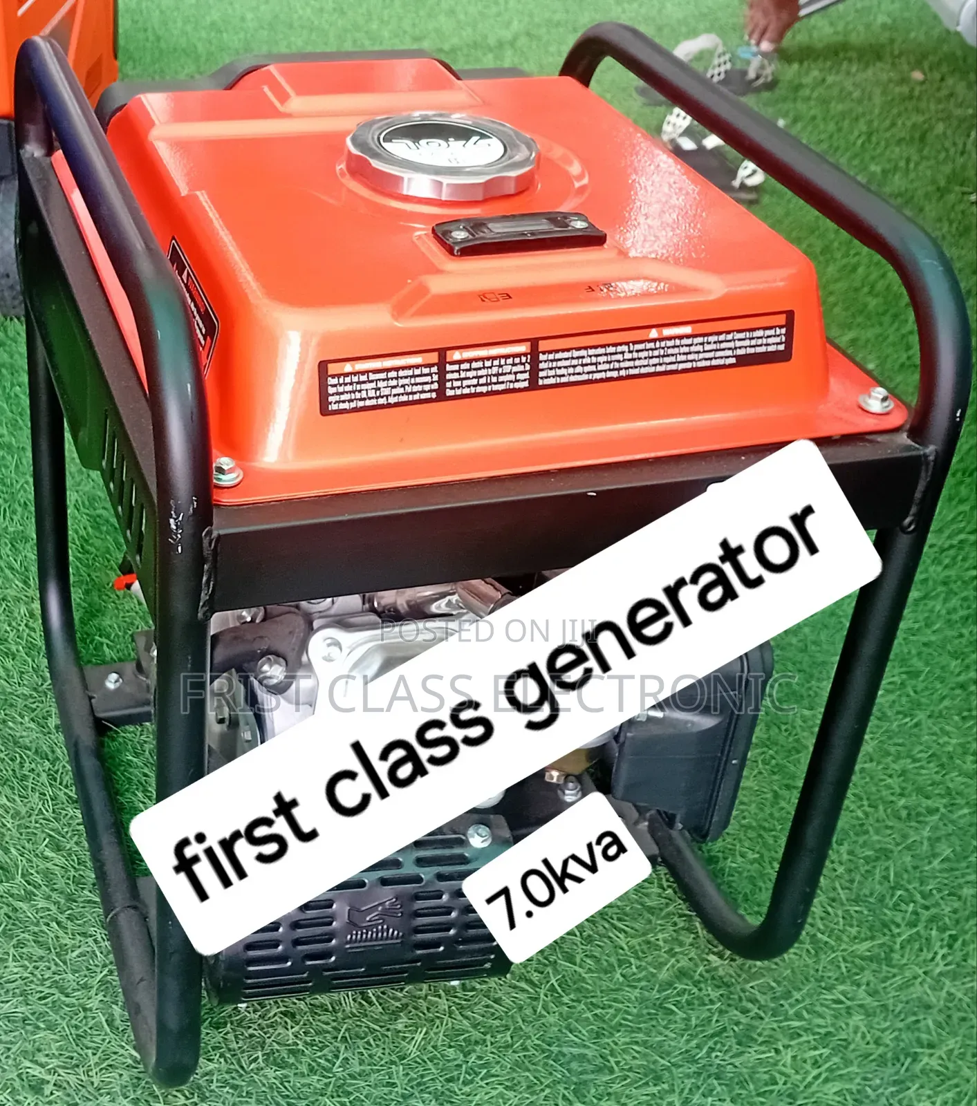 Approved and Effective 7.0kva Petrol Generator