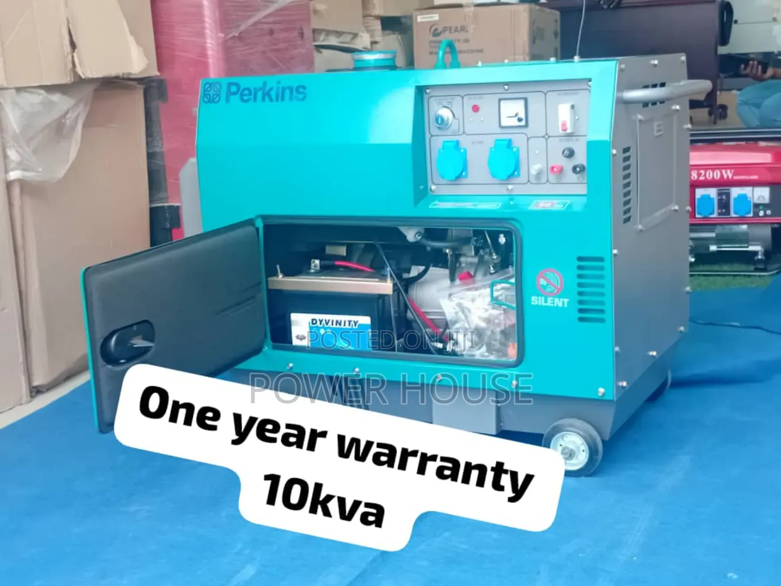 Appraised Perkins Diesel 10kva Silent 13000watts Generator