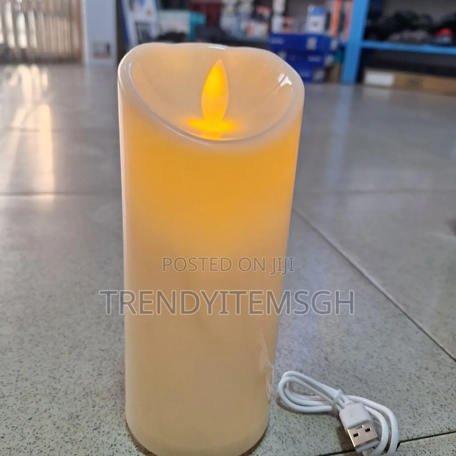 2pcs Rechargeable Led Candle Light (7 Inches)