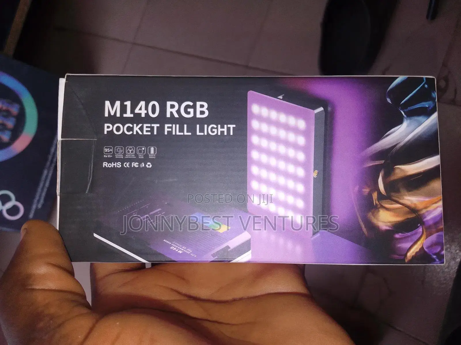 M140 RGB Selfie Light Selfie Ring Light