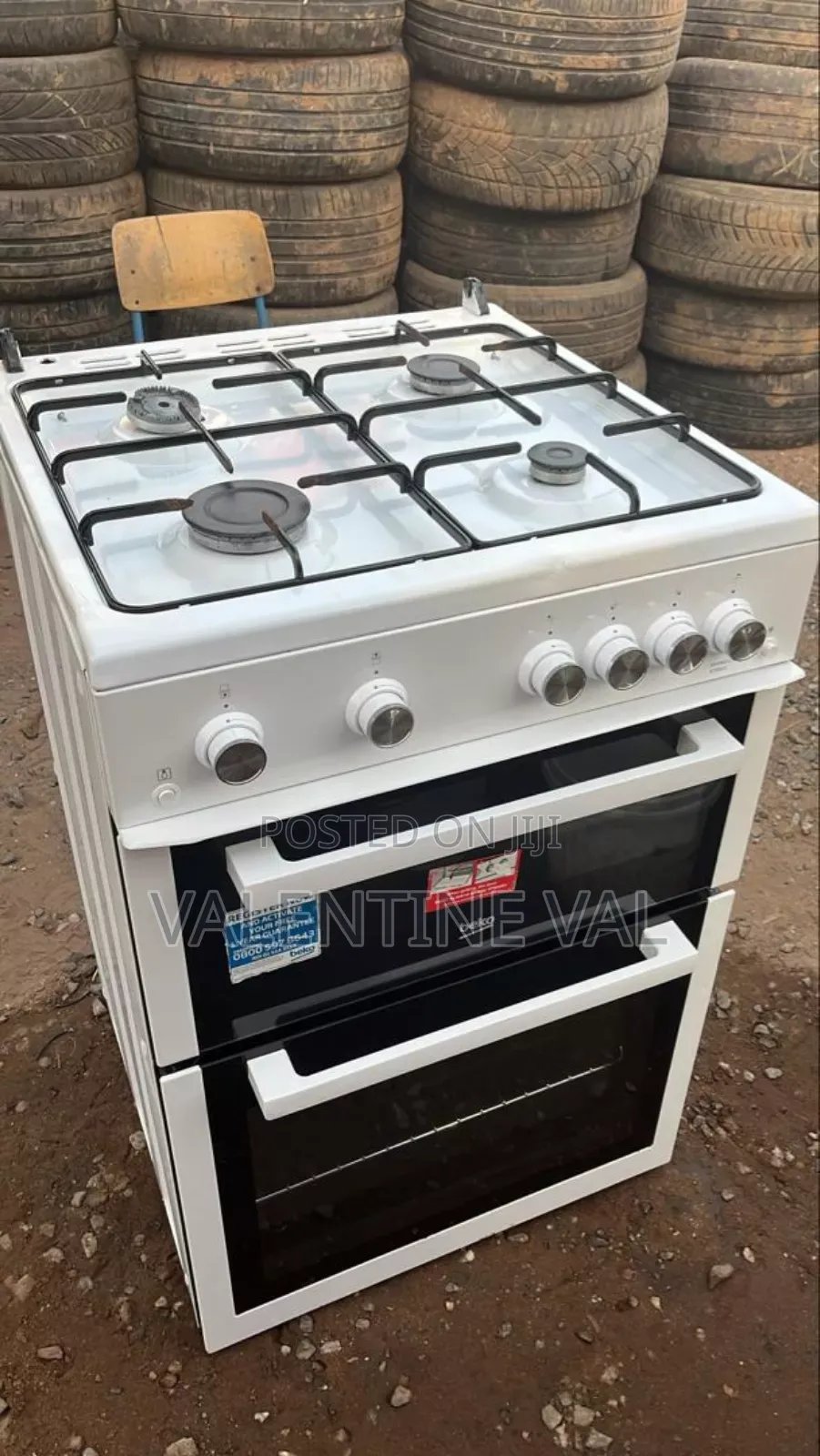 Beko 60/60 Full Gas Cooking Stove With Oven and Grill