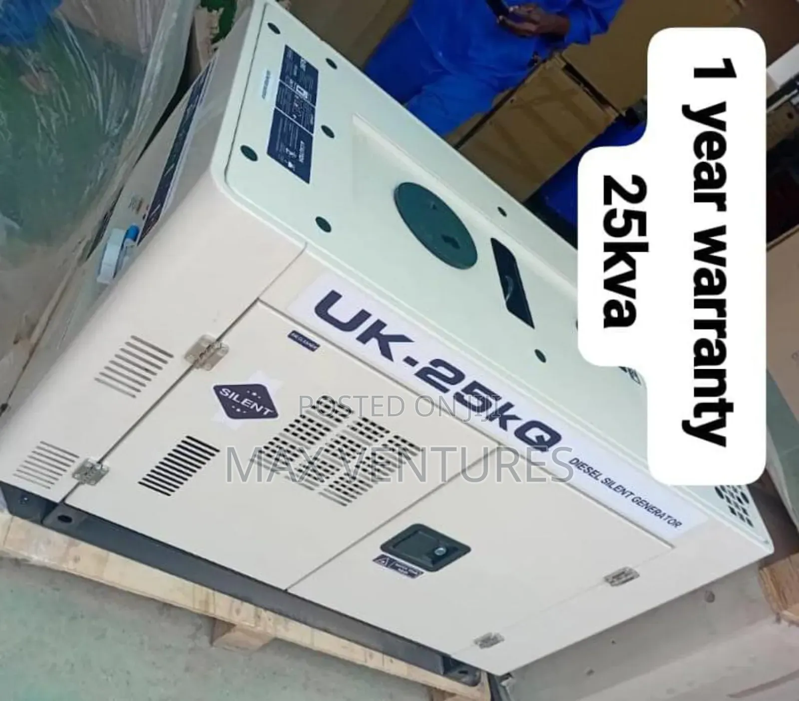 Silent 25kva Diesel Generator Keystart Generator 25kva
