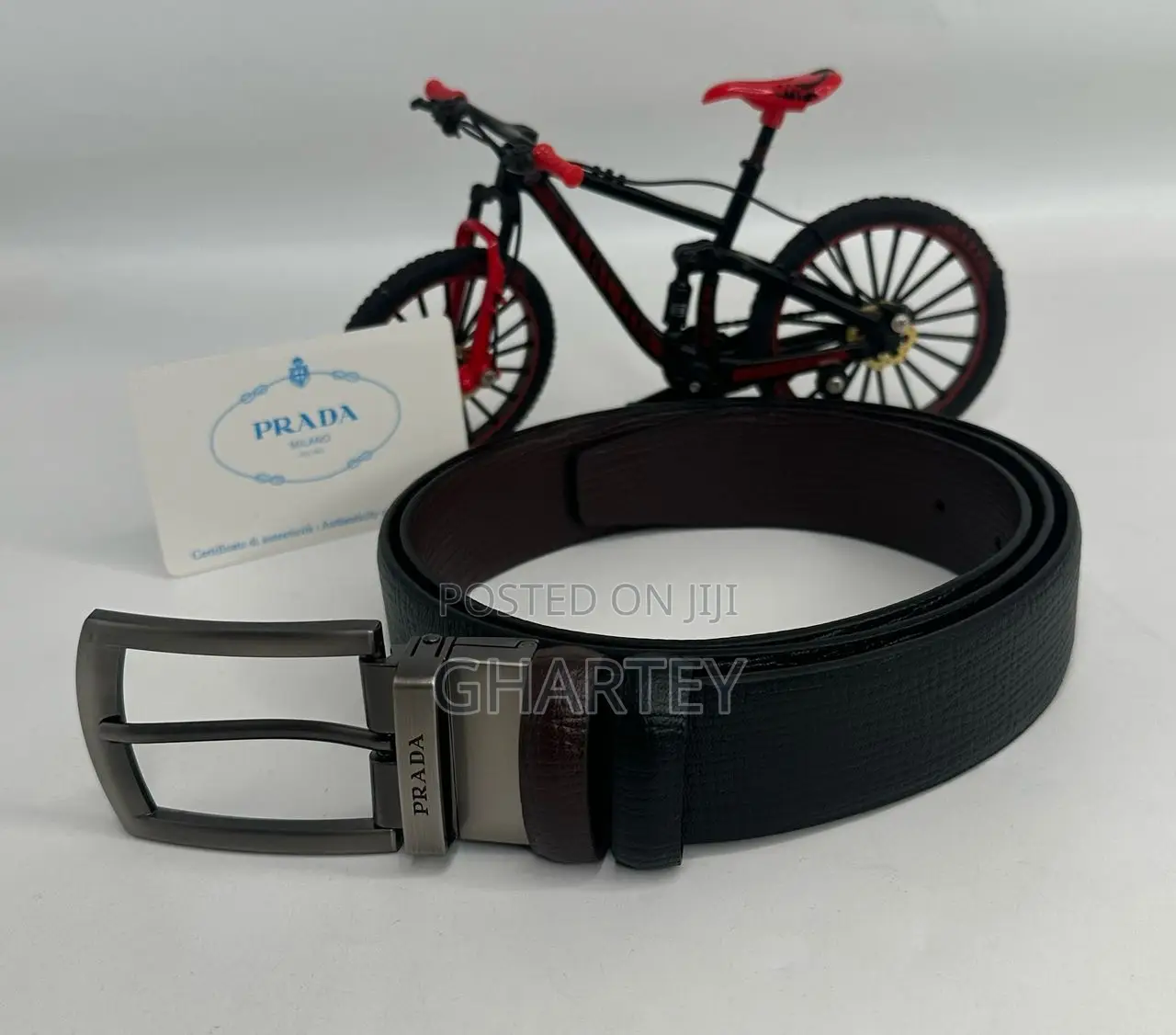 Men’S Casual Simple Buckle Leather Belts