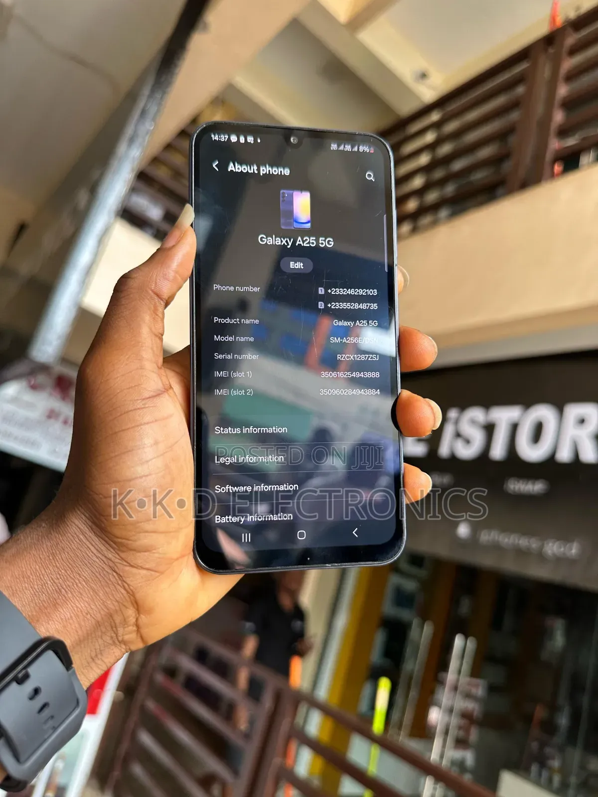 Samsung Galaxy A25 128 GB Blue