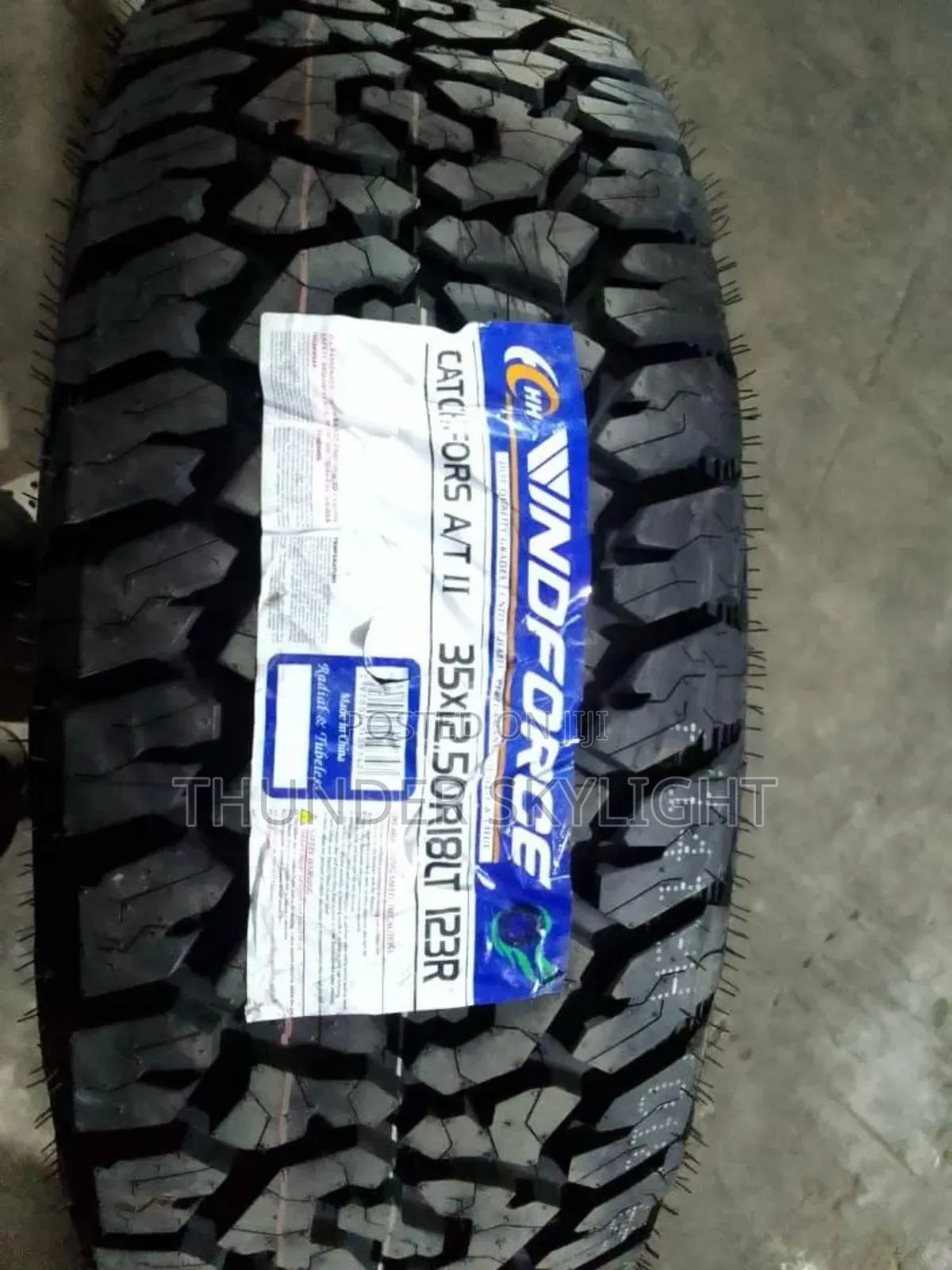 35x12.50r18 Lt Tire Windforce A/T Tire
