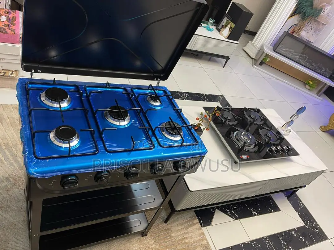 5 Burner Gas Cooker With Stand
