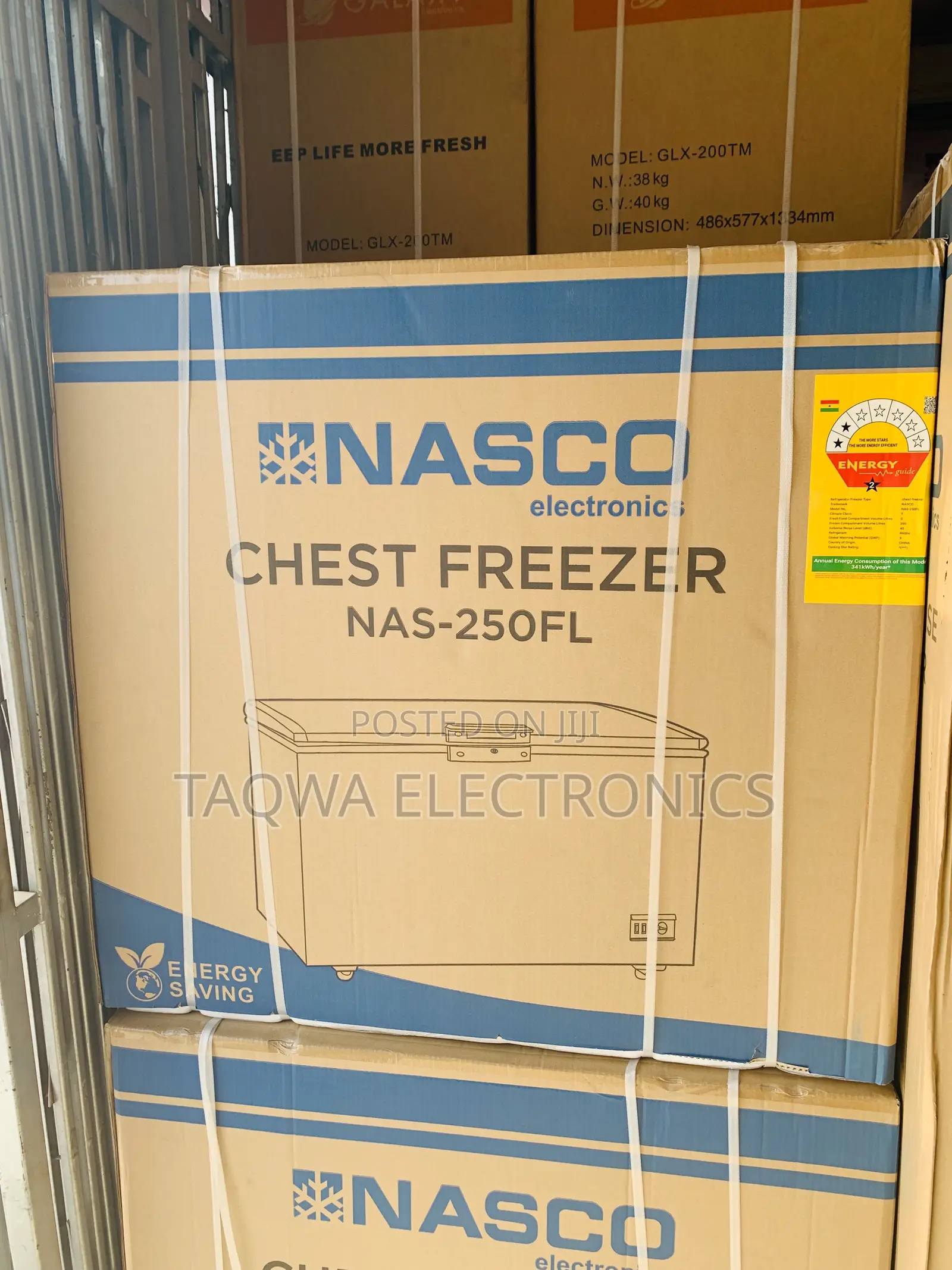 Single Door Nasco 200l Chest Freezer