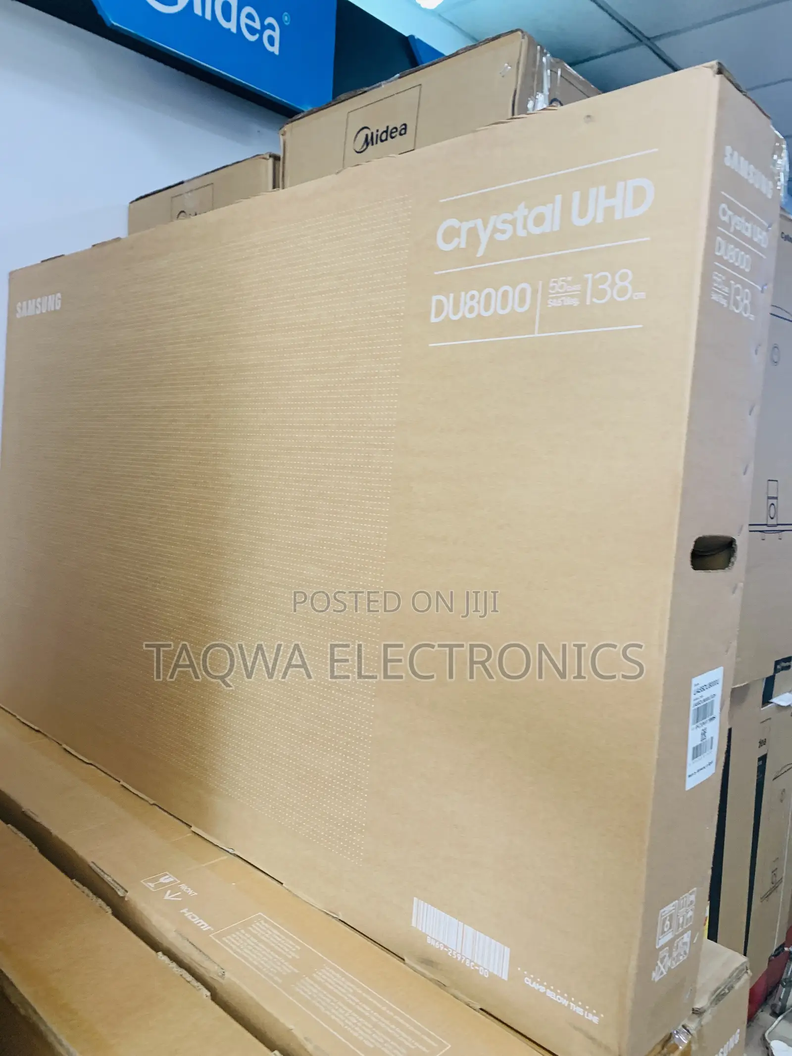 55” Samsung Crystal Uhd Du8000