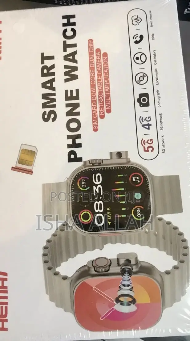 Simcard Ultra M3 Smartwatch. Memory Card