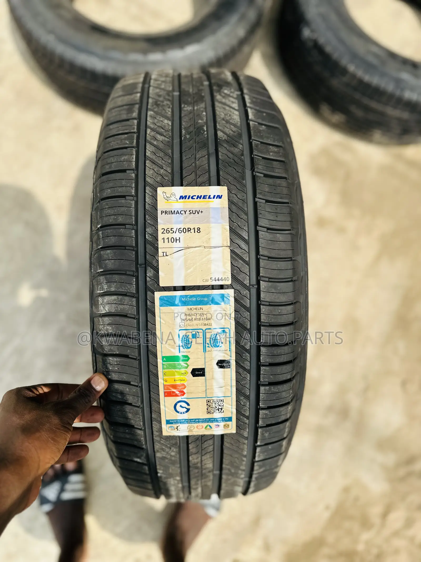 Original Michelin 265/60r18 Tyres Available for All Cars