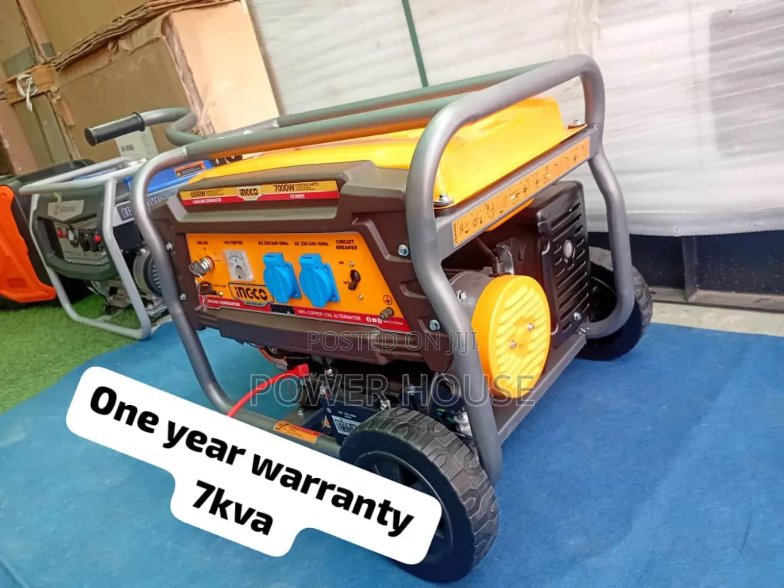 Endorsed 7kva Ingco Petrol 7000watts Generator Ingco 7kva