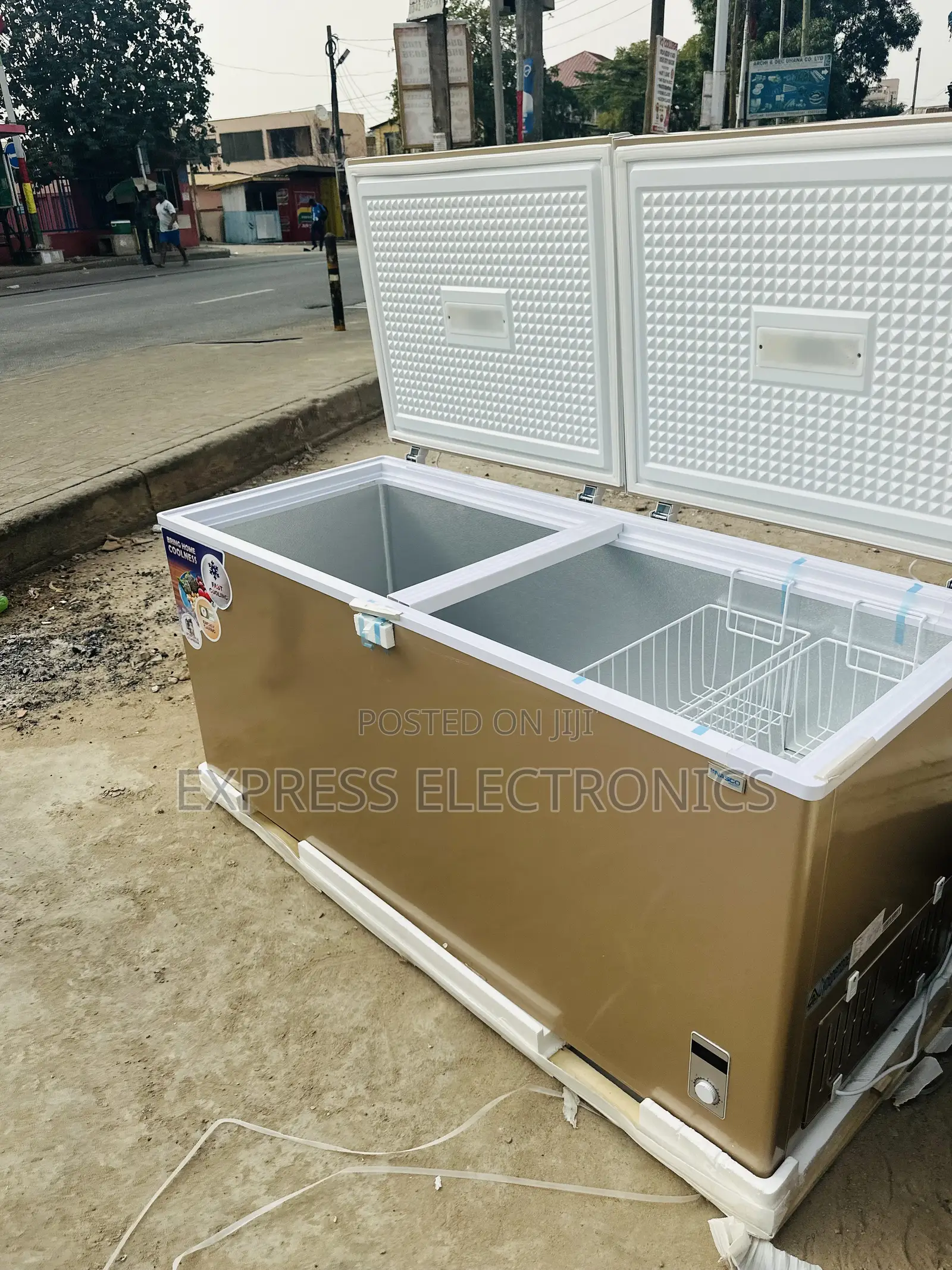 Get a New Gold Chest Freezer 600l Nas-800fl Nasco