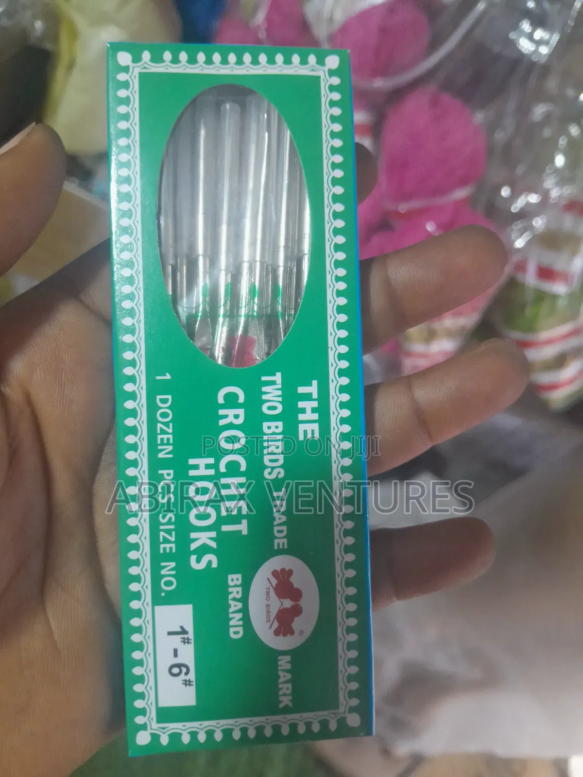 12 Crochet Hooks Set Small Sizes