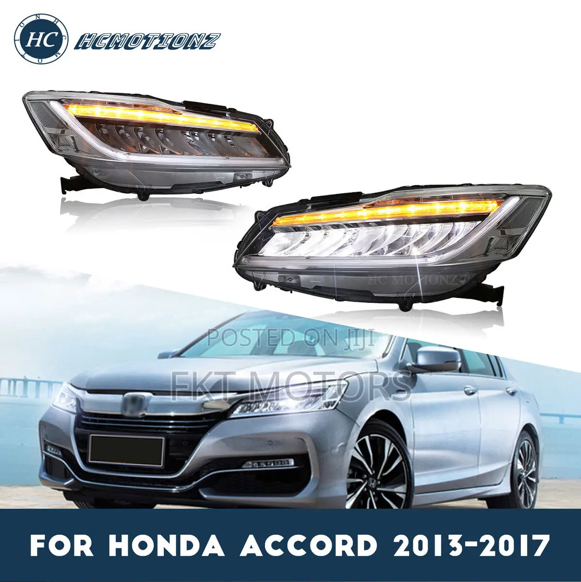 Honda Accord Touring Headlight 2014,2015,2016,2017,2018,2019