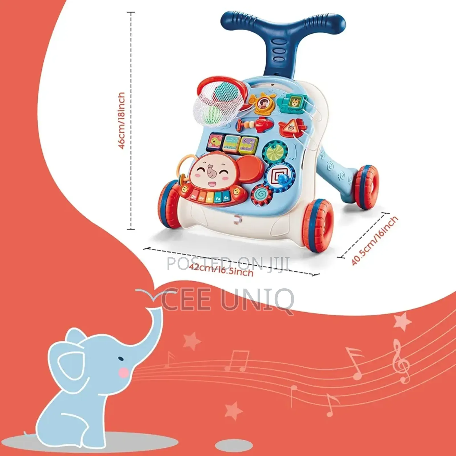 3 in 1 Multifunctional Activity Walker