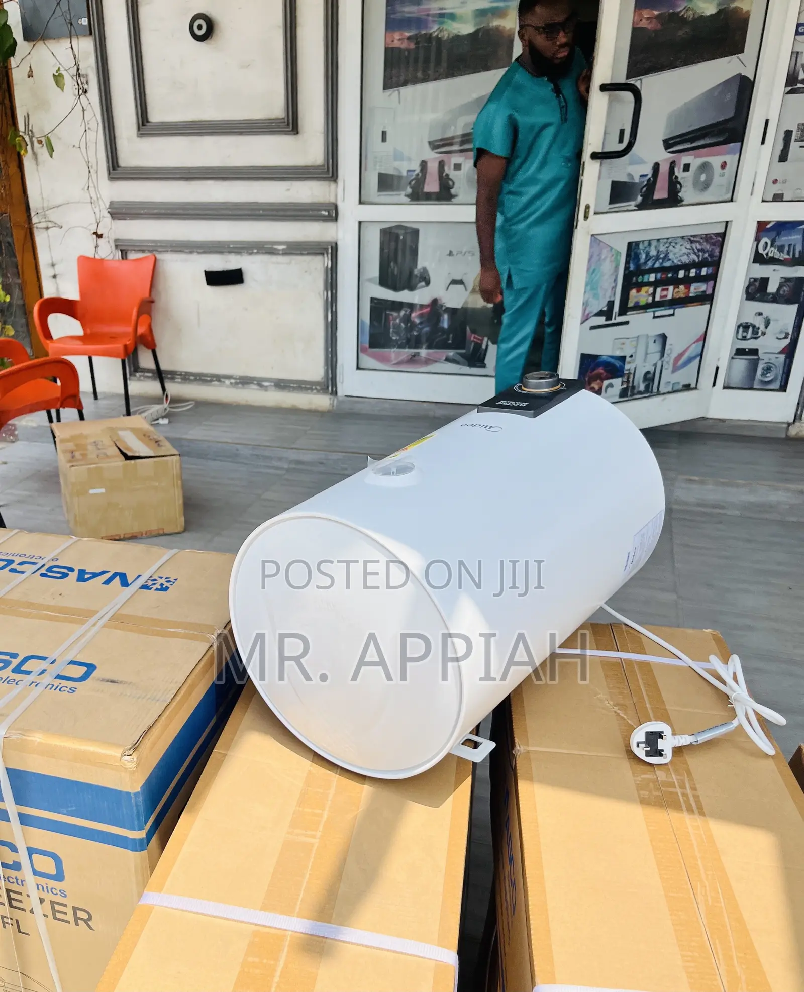 Quiet and Efficient Midea 50 Liters Electric Water Heater.