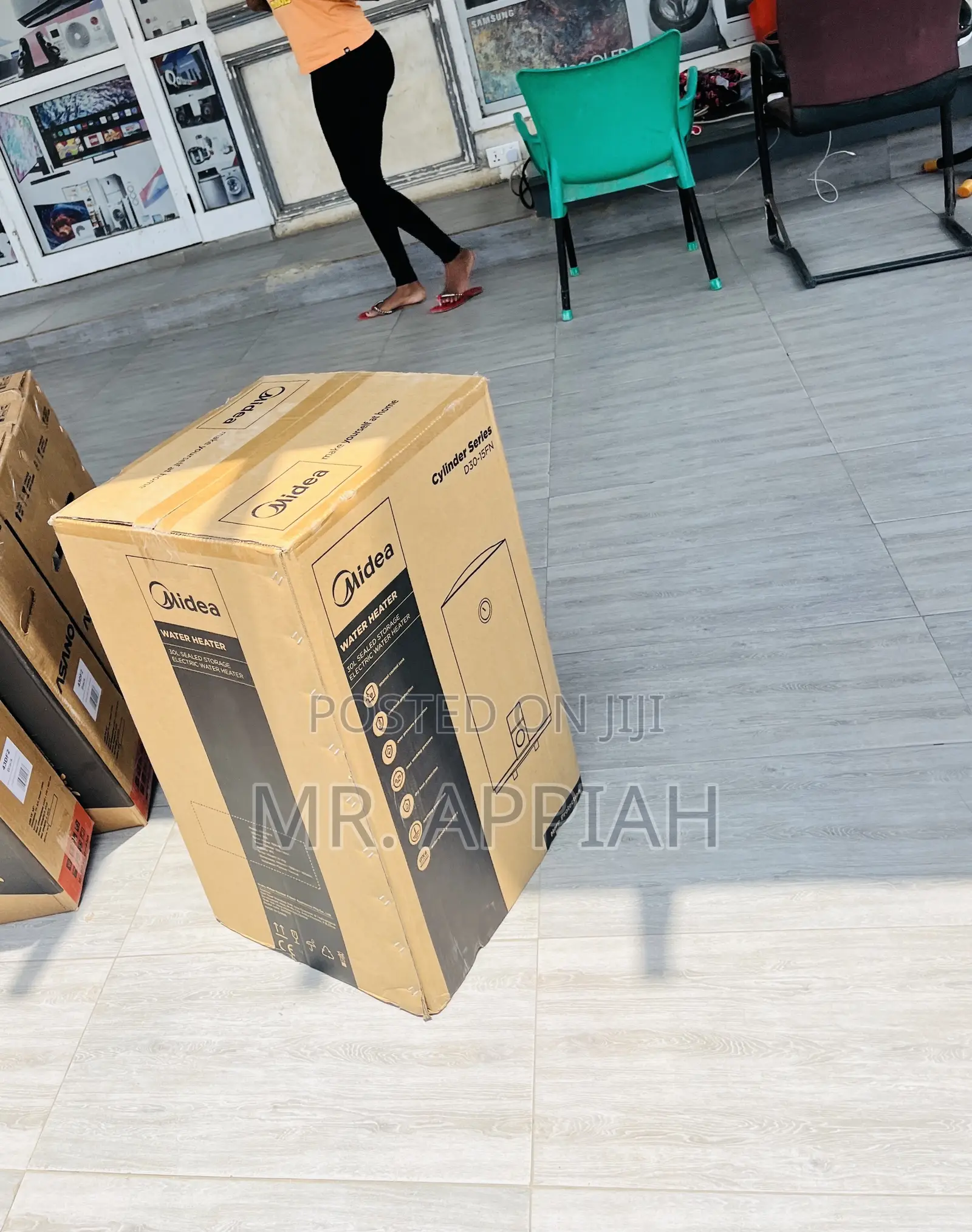 Well Design Midea 50 Liters Water Heater.