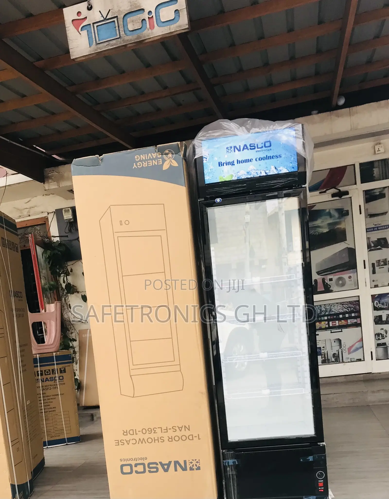 Perfect Singledoor 300l Nasco Glass Nasfl360 Display